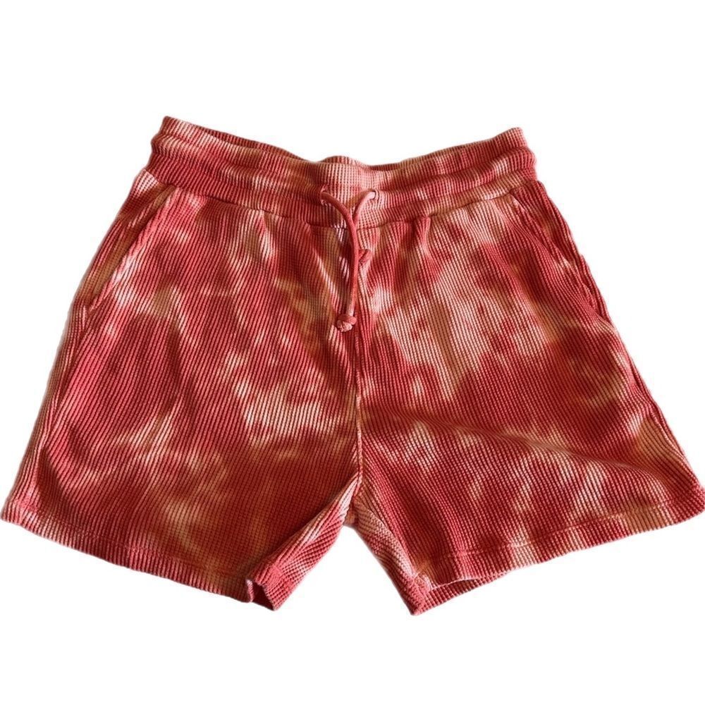 Saturday Sunday by Anthropologie Tie Dye Thermal Shorts